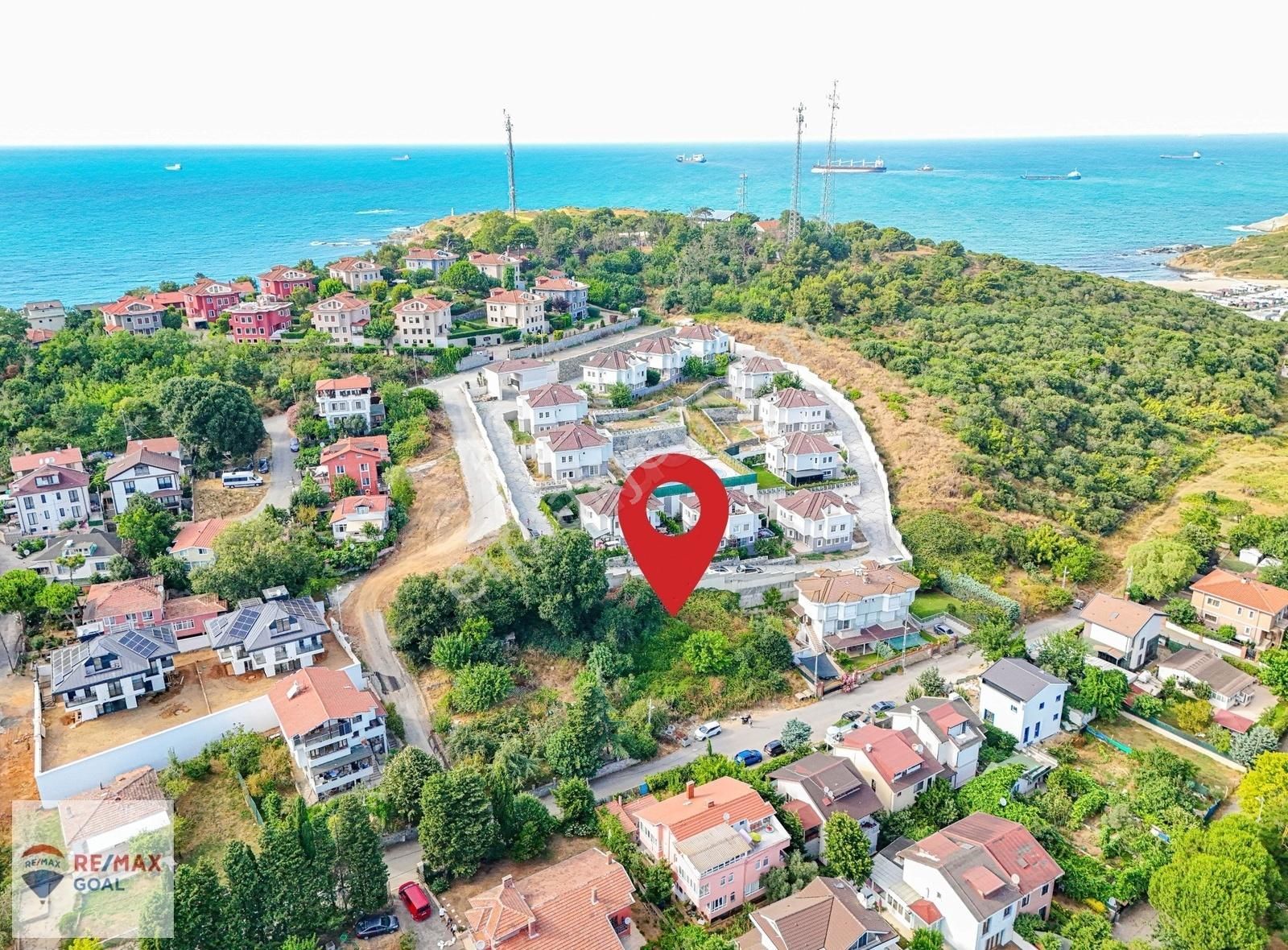 Sarıyer Kumköy Satılık Konut İmarlı Kilyos Denize Yakın Yola Cepheli Konut İmarlı 818m2 Satılık Arsa