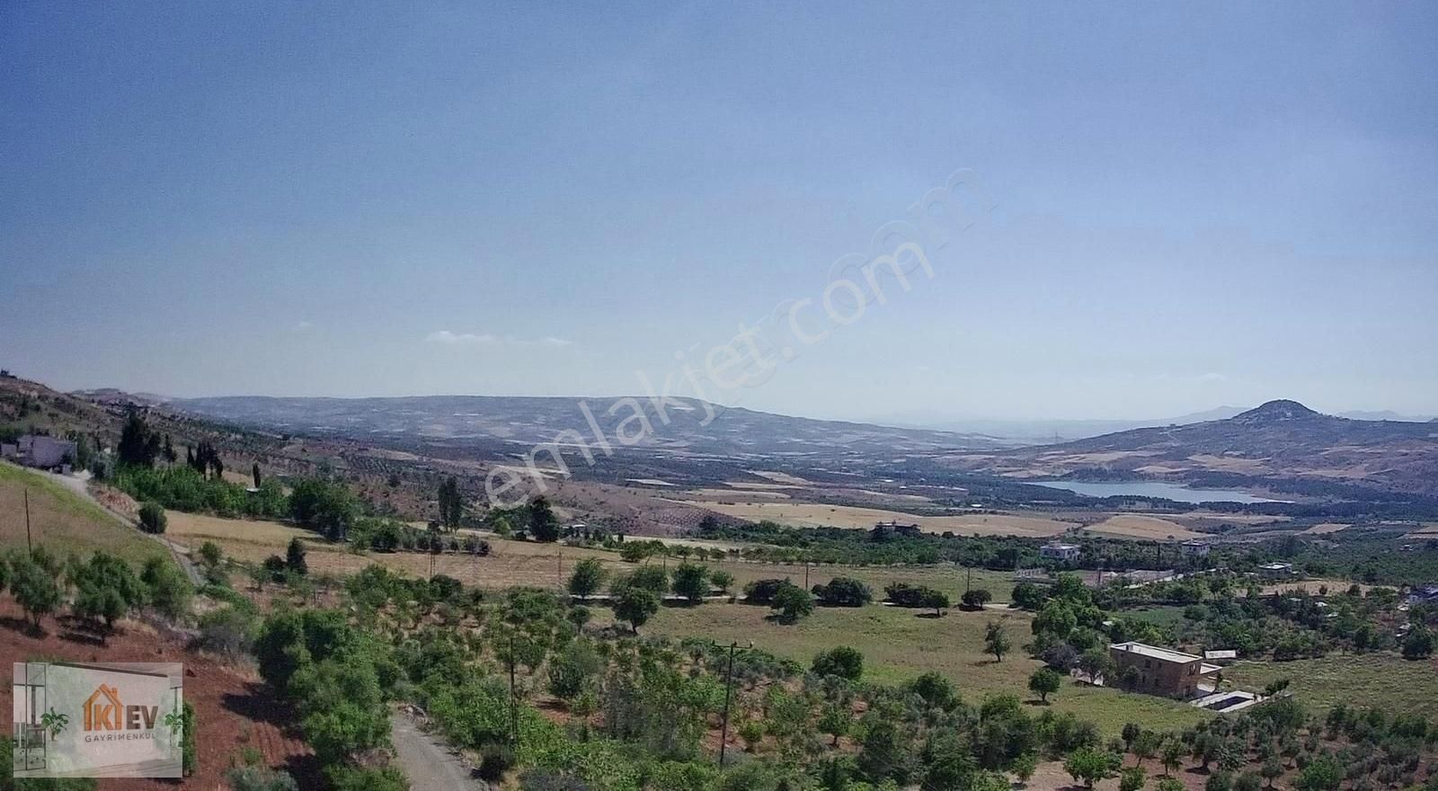 Şahinbey Kaleboynu Satılık Tarla Kale Boynun'da Göl Manzaralı 9418 M2 Bağevlik Yatırımlık Arazi