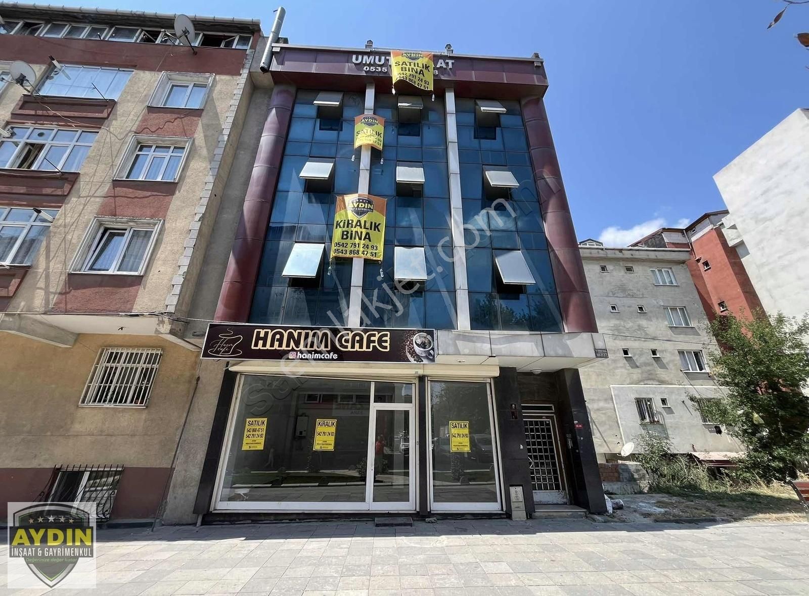 Sultangazi Cebeci Satılık Bina AYDIN İNŞ. BELEDİYEYE YAKIN 6.KATLI PLAZA KAPALI CADDE ÜZERİNDE