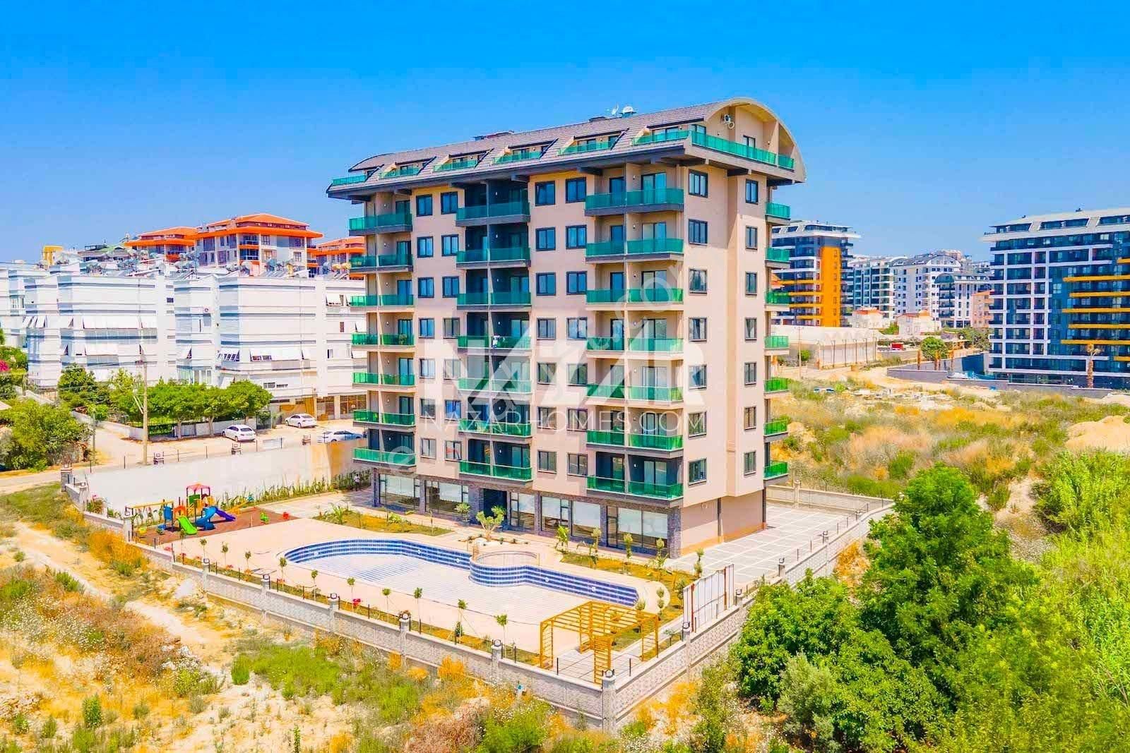 Alanya Avsallar Satılık Daire Alanya Avsallar’da Deniz Manzaralı Satılık 1+1 Daire