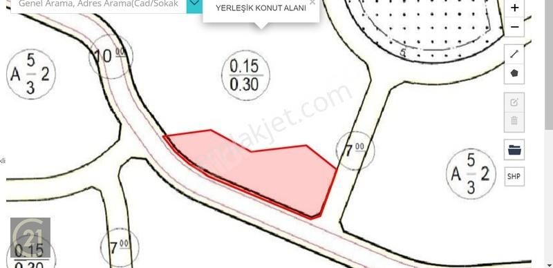 Hacılar Aşağı Mah Muhteşem Manzaralı Satılık Villa Parseli - Görsel 6
