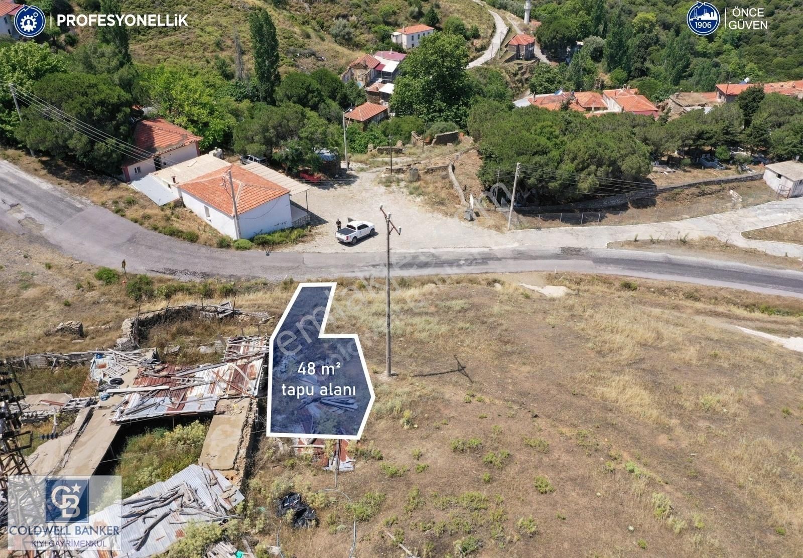 Karaburun Sarpıncık Köyünde Deniz Ve Doğa Manzaralı Tarla - Görsel 12