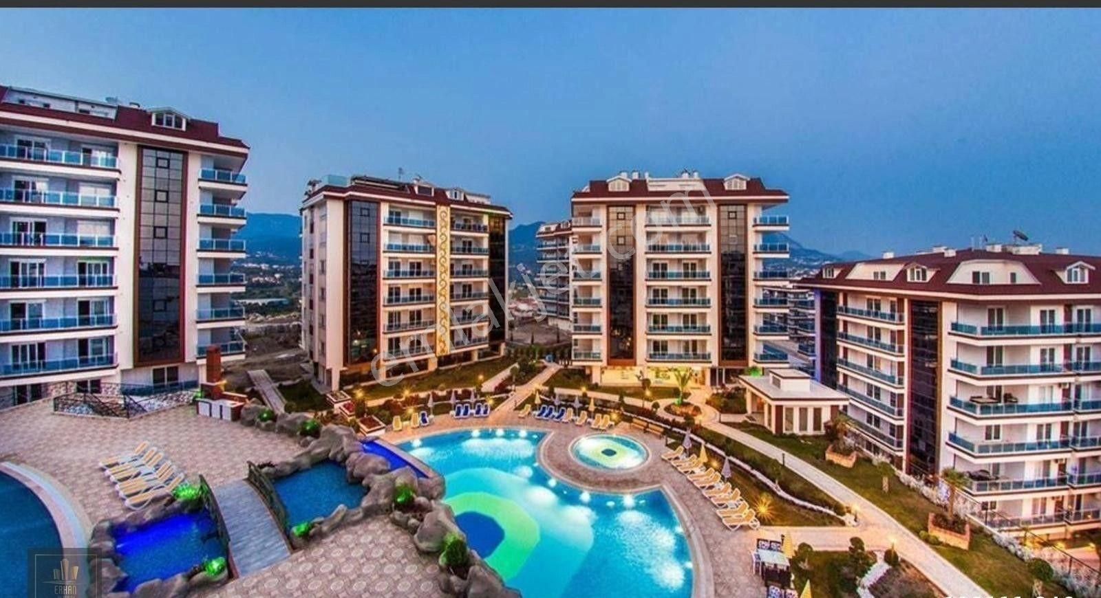 Alanya Mahmutlar Satılık Daire ***ALANYA CİKCİLLİ MAHALLESİNİN GÖZBEBEĞİ ULTRA LÜKS SİTESE SATILIK 2+1 EŞYALI DAİRE***