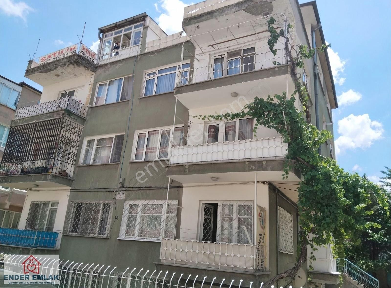 Kocasinan Fevzi Çakmak Satılık Daire FEVZİÇAKMAK MAHALLESİ SATILIK KOMBİLİ BODRUM DAİRE