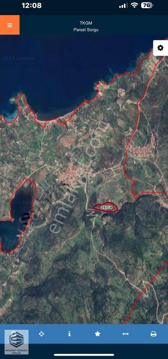 Dikili Bademli Satılık Tarla İzmir Dikili Bademli'de Satılık Kooperatif Hissesi Denize 1 Km