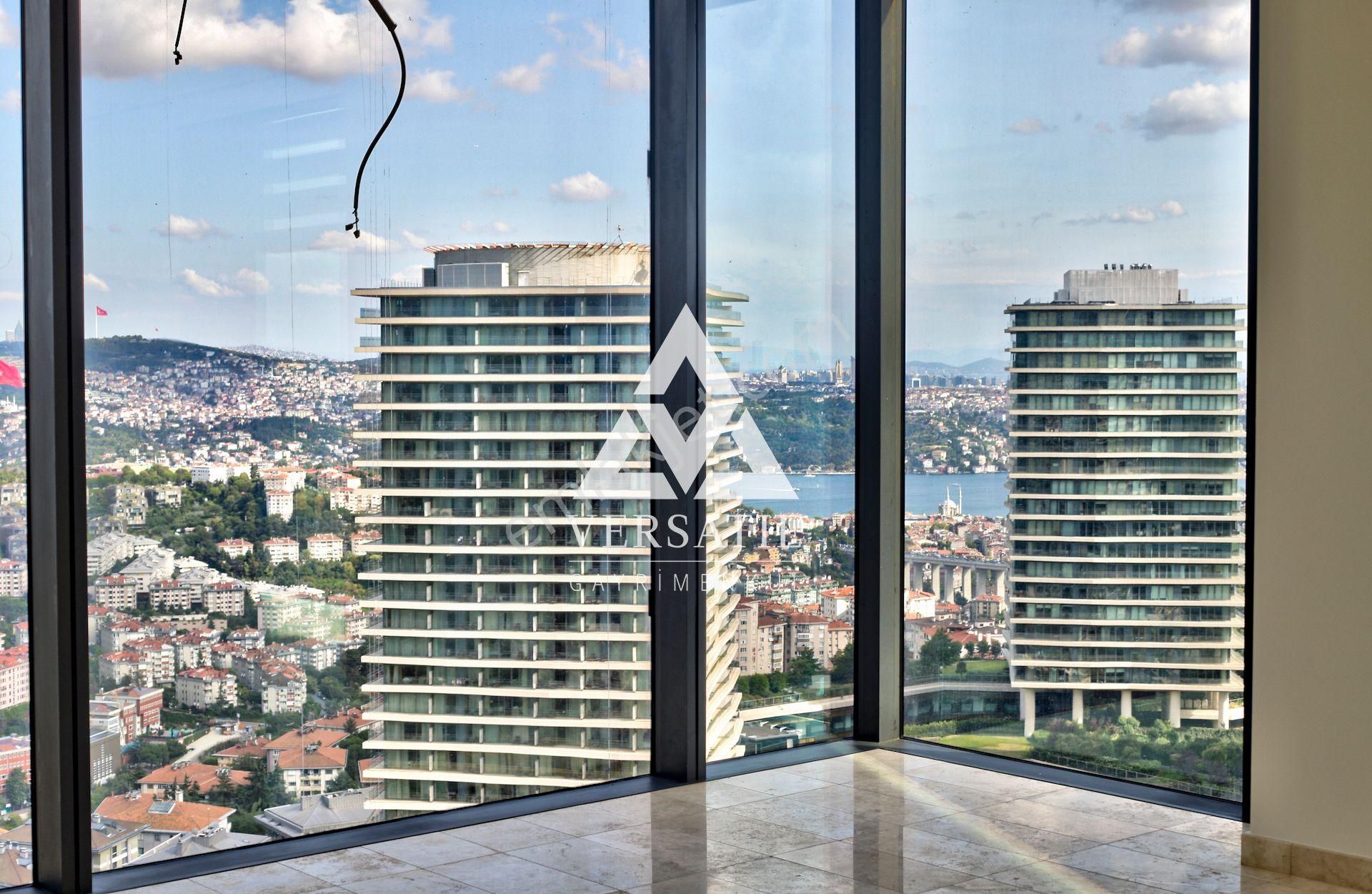 Beşiktaş Nisbetiye Kiralık Residence  Çiftçi Towers da 3+1 Manzaralı Kiralık Rezidans