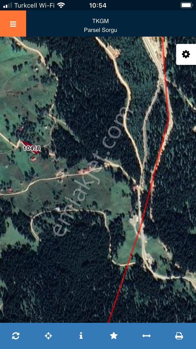 Sazalanı Yanı Yaylada 596 M2 Tapulu Arazi - Görsel 2