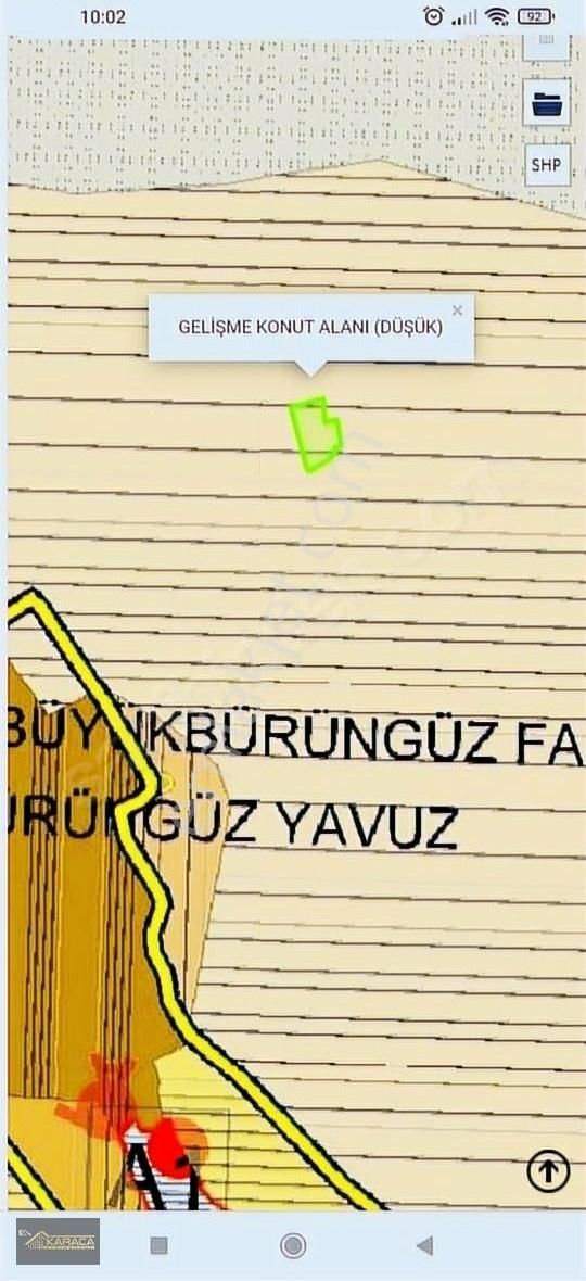 Melikgazi Büyük Bürüngüz Satılık Bağ & Bahçe KARACA GAYRİMENKUL DEN SATILIK BAHÇE 3466 M2 BÜYÜKBÜRÜNGÜZ