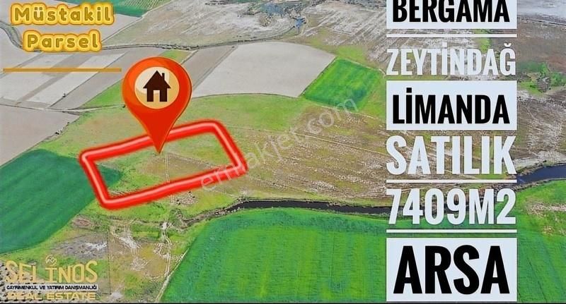 Bergama Zeytindağ Satılık Depo, Antrepo İzinli KUZEY EGE ÇANDARLI LİMANINDA 7409 M2 DEPO VE ANTREPO İMARLI ARSA