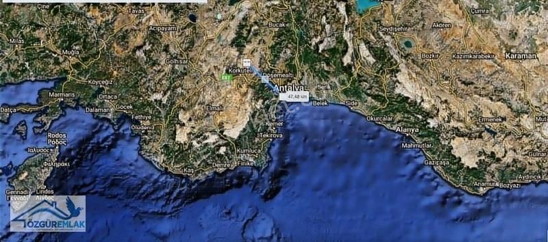 Korkuteli Büyükköy Satılık Tarla ANTALYA BÜYÜKKÖY 11.559M2 TEK TAPU YATIRIMLIK SATILIKTIR.