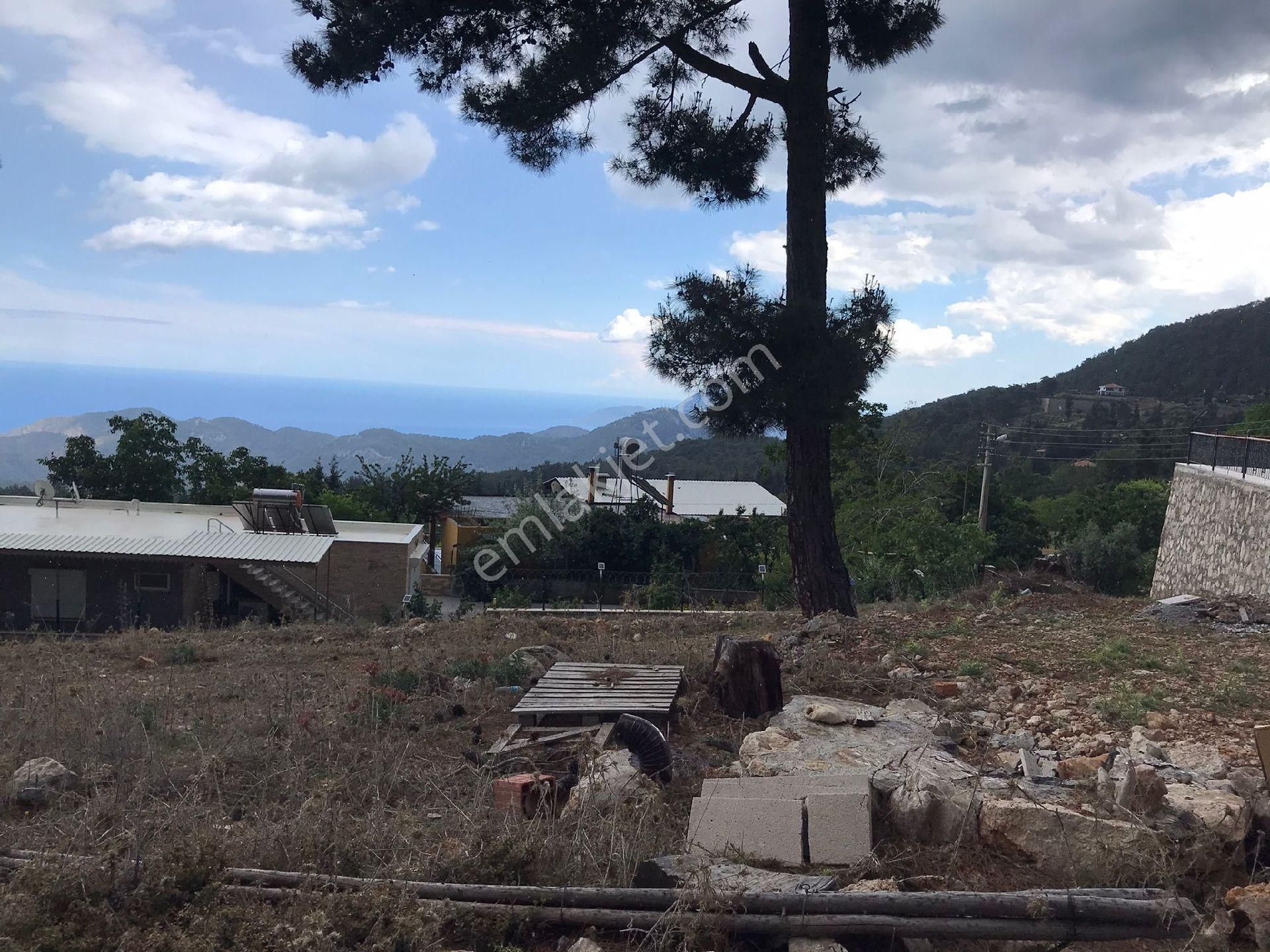 Kemer Beycik Satılık Tarla Beycik Başörende Deniz Manzaralı Parsel Baş Örende