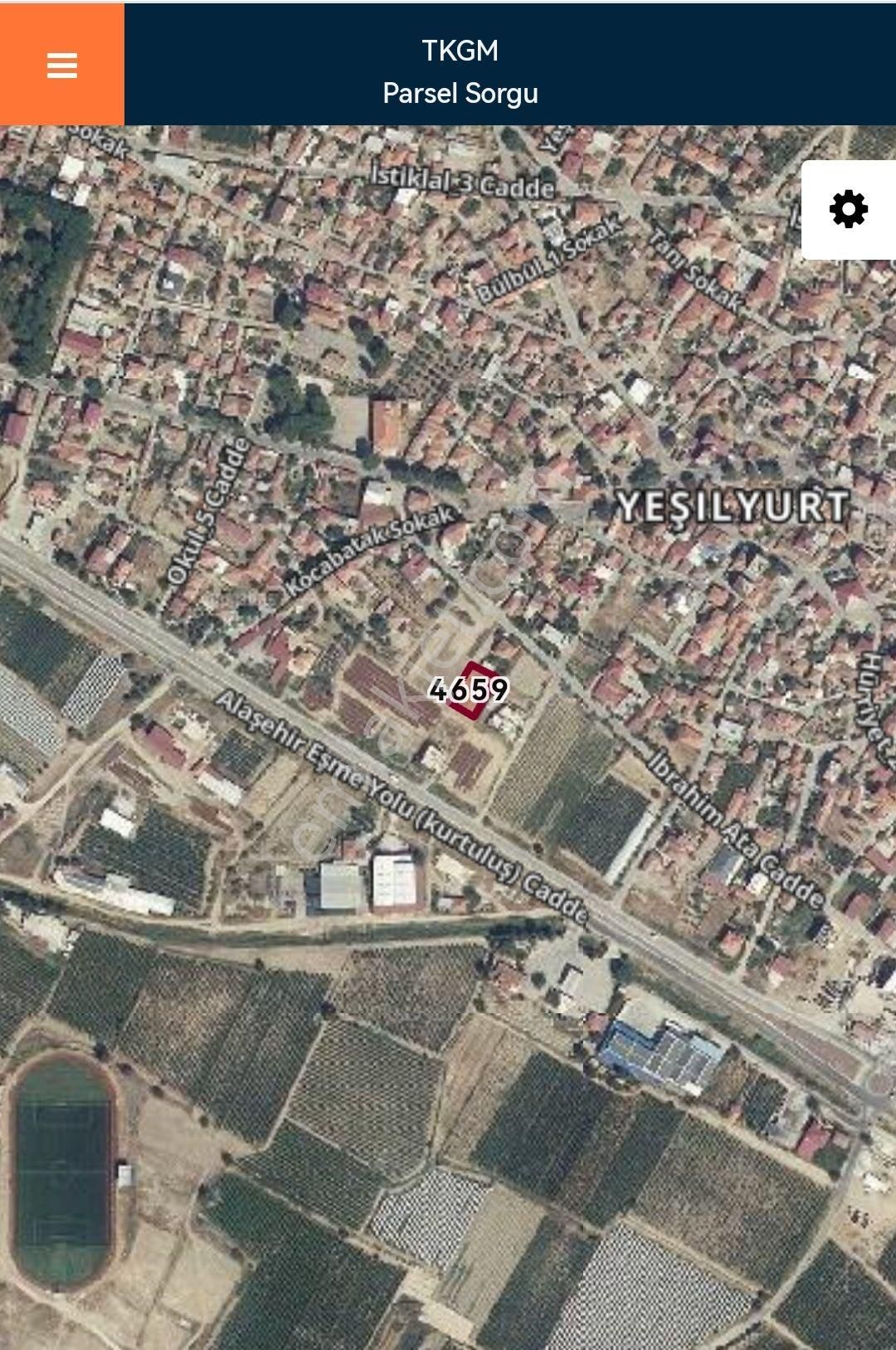 Alaşehir Yeşilyurt Satılık Konut İmarlı Satılık Arsa 