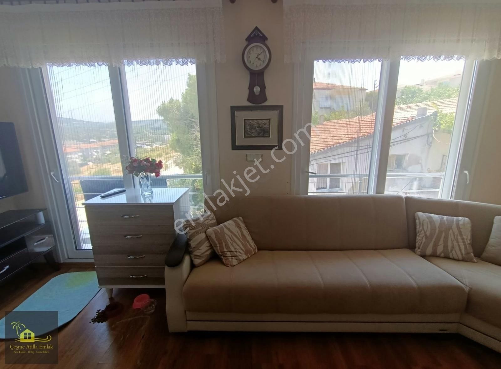 Çeşme Musalla Satılık Daire ÇEŞME MARİNA YAKINI 2+1 BAKIMLI KALORİFERLİ DAİRE