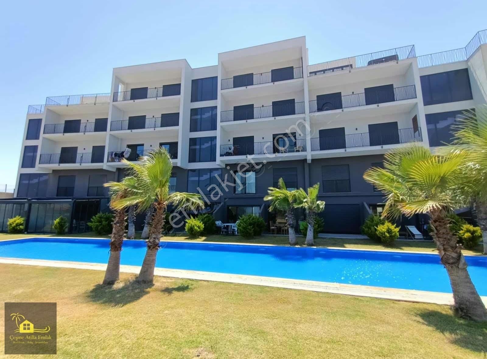 Çeşme 16 Eylül Satılık Residence ÇEŞME AYASARANDA MEVKİİNDE SATILIK DUBLEX BAHÇELİ DAİRE