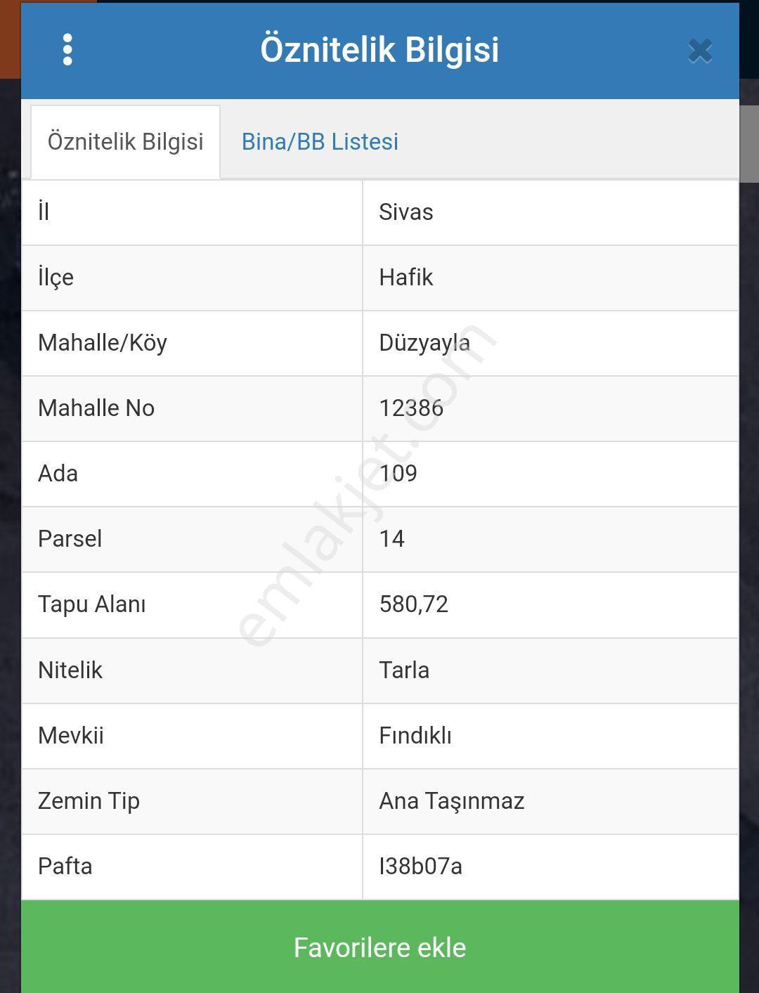 Hafik Düzyayla Köyünde 3 Tarla Toplam 10 Dönüm Acil İhtiyactan Araç Takaslı - Görsel 3
