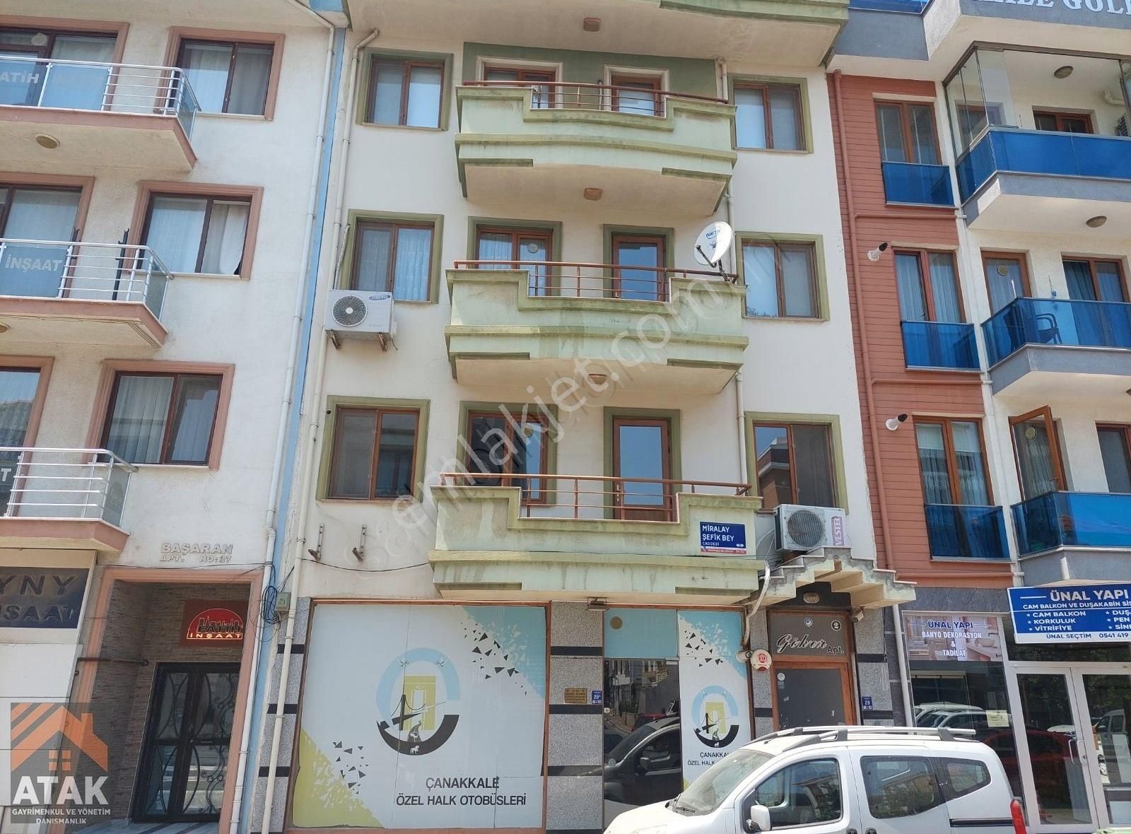 Çanakkale Merkez İsmetpaşa Kiralık Daire ATAK GAYRİMENKULDEN İSMETPAŞA MAHALESİNDE KİRALIK 3+1 DAİRE