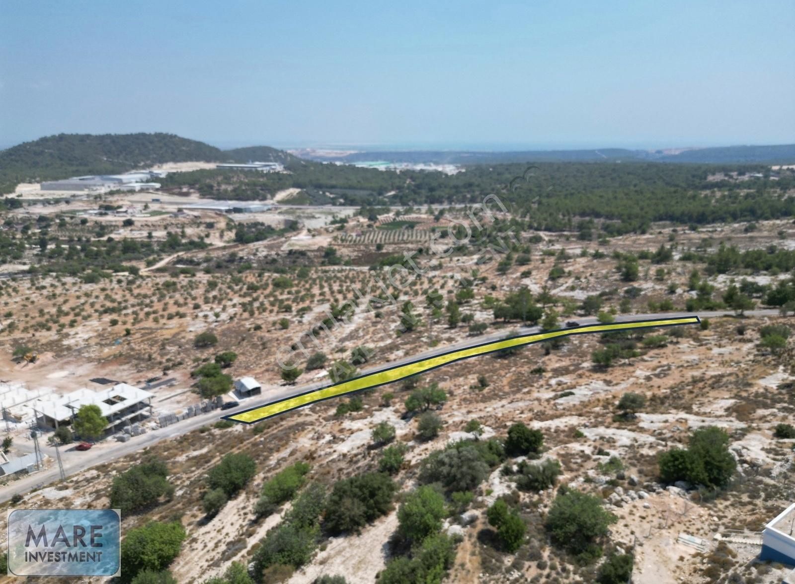 Silifke Tosmurlu Satılık Tarla MARE'den TOSMURLU'da MERKEZE YAKIN MANZARALI YATIRIMLIK TARLA