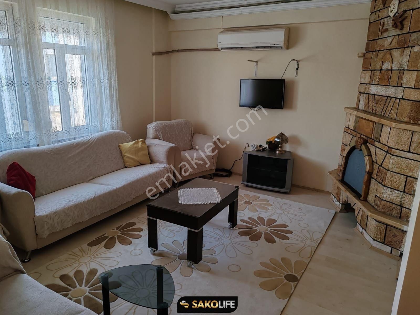 Alanya Avsallar Kiralık Daire  SAKOLIFE GAYRIMENKUL DEN AVSALLAR MAHALLESİNDE 2+1 EŞYALI DAİRE