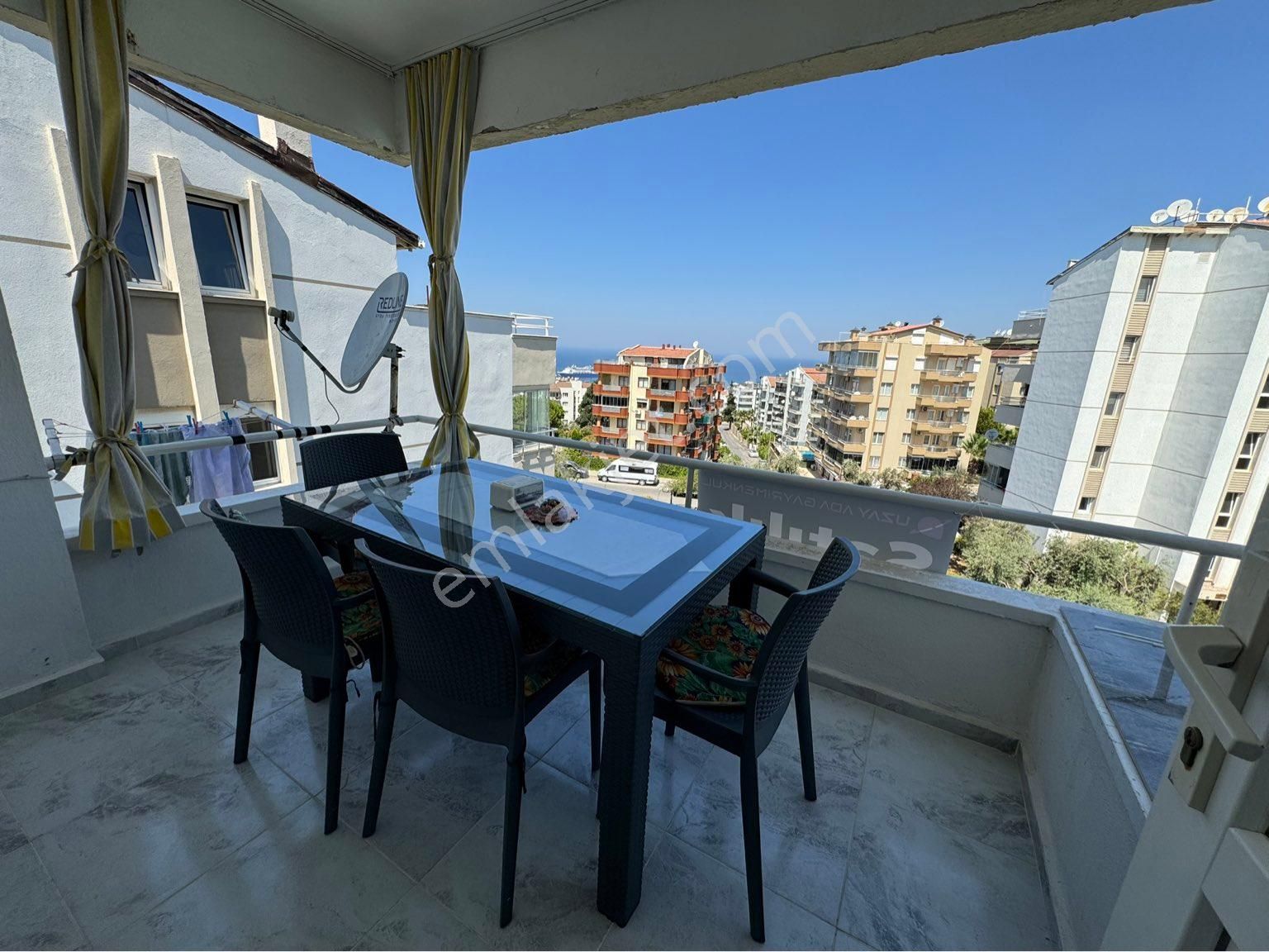 Kuşadası Ege Satılık Daire Kuşadası’nın En Gözde Sitesi Ege Mahallesinde Deniz Manzaralı 3+1 Daire