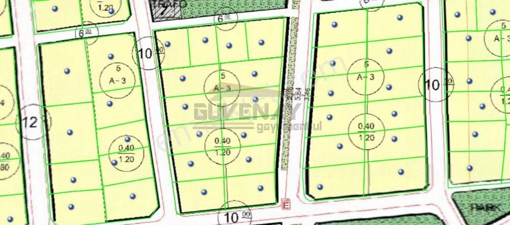 Çorum Merkez Gülabibey Satılık Konut İmarlı  Güvenay - Çorum Bağcılar Cuma Pazarı Yakını 453 M² Arsa