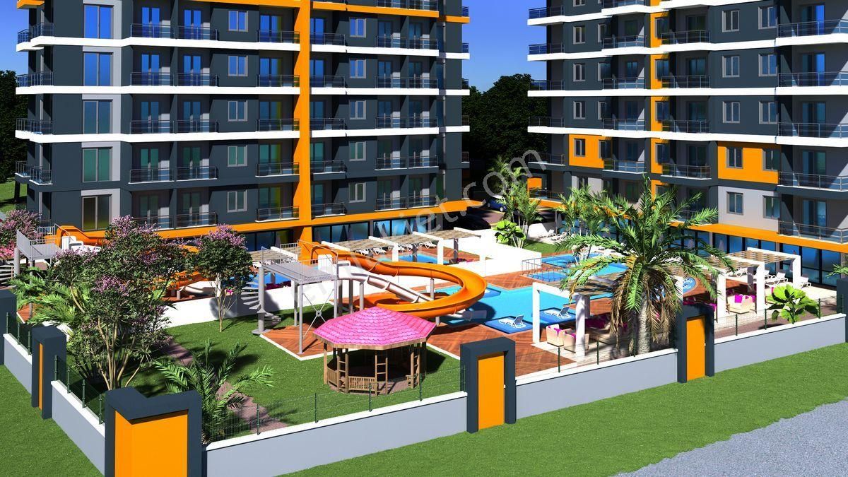 Alanya Mahmutlar Satılık Daire  ALANYA MAHMUTLAR'DA SİTE İÇERİSİNDE LUX 2+1 ÇATI KATI DAİRE!!!!!