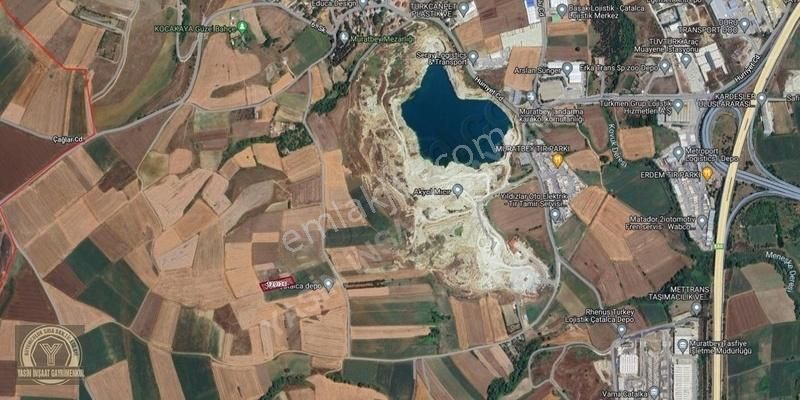 Çatalca Muratbey Merkez Satılık Tarla ÇATALCA MURATBEY'DE 1035 m2 İMAR PLANLARI İÇİNDE YATIRIMLIK ARSA