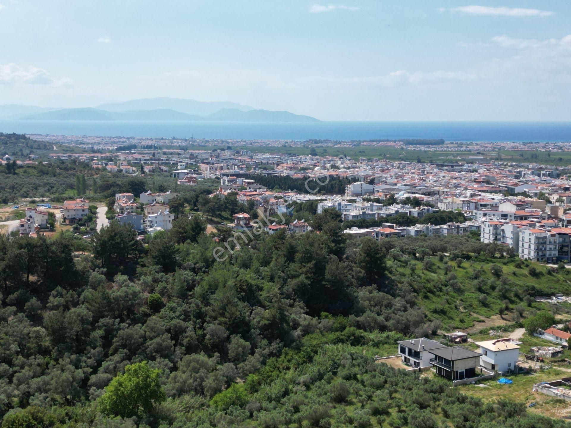 Kuşadası Davutlar Satılık Villa İmarlı  Kuşadası'nın en iyi deniz ve doğa manzaralı 14 villalık arsası