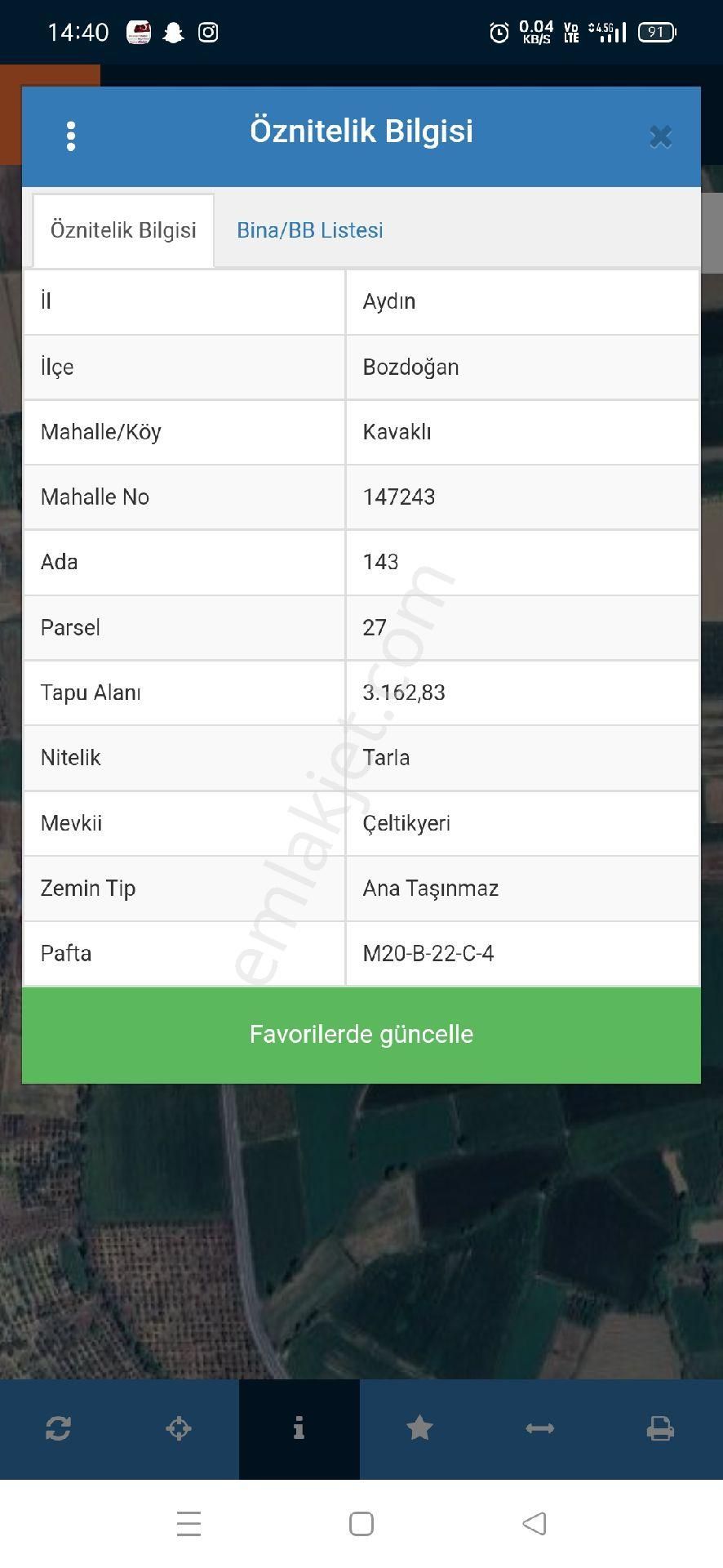 Bozdoğan Kavaklı Satılık Tarla Kaçırılmayacak fırsat 