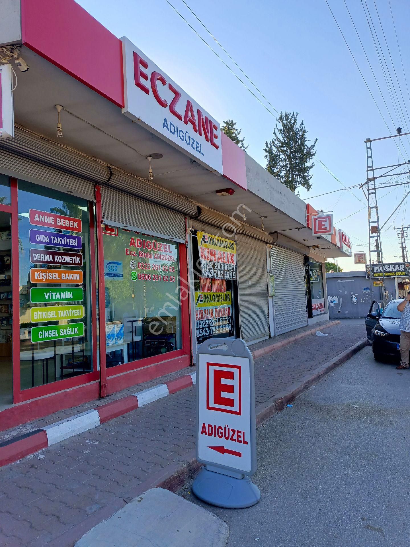 Seyhan Gürselpaşa Kiralık Dükkan & Mağaza Eczaneye Uygun Kiralık Dükkan