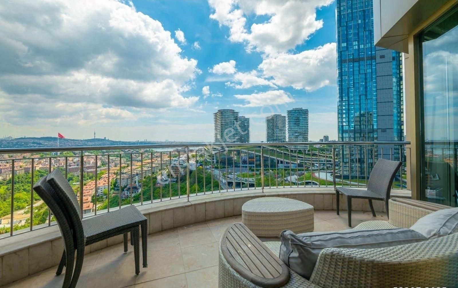 Beşiktaş Levazım Satılık Residence BELLEVUE RESIDENCE'DA DENİZ MANZARALI DUBLEKS 4+1 SATILIK DAİRE