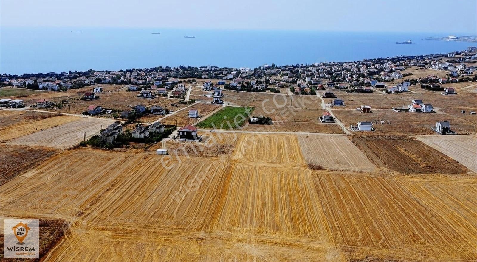 Silivri Gümüşyaka Satılık Villa İmarlı WİSREM GAYRİMENKULDEN GÜMÜŞYAKA'DA ÖNÜ AÇIK DENİZ MANZARALI ARSA