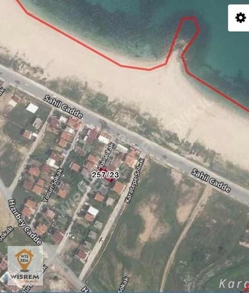 Arnavutköy Karaburun Satılık Villa İmarlı WİSREM den KARABURUN da DENİZE 100 m CİVARI ARSA ACİL SATILIK