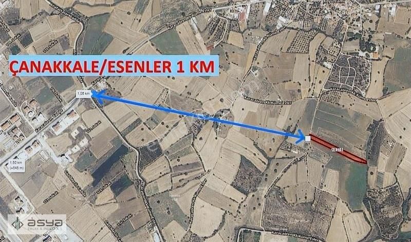 Çanakkale Merkez Karacaören Köyü Satılık Tarla ÇANAKKALE MERKEZ KARACAÖREN KÖYÜ SATILIK TARLA HİSSESİ 735 m2