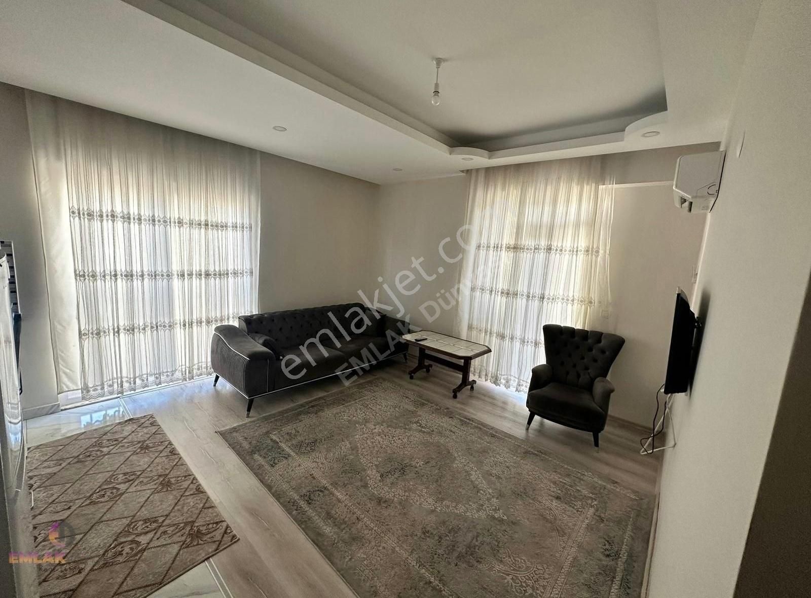 Kepez Ulus Kiralık Daire Dokuma Özdilek karsısi 1+1 American mutfak eşyalı