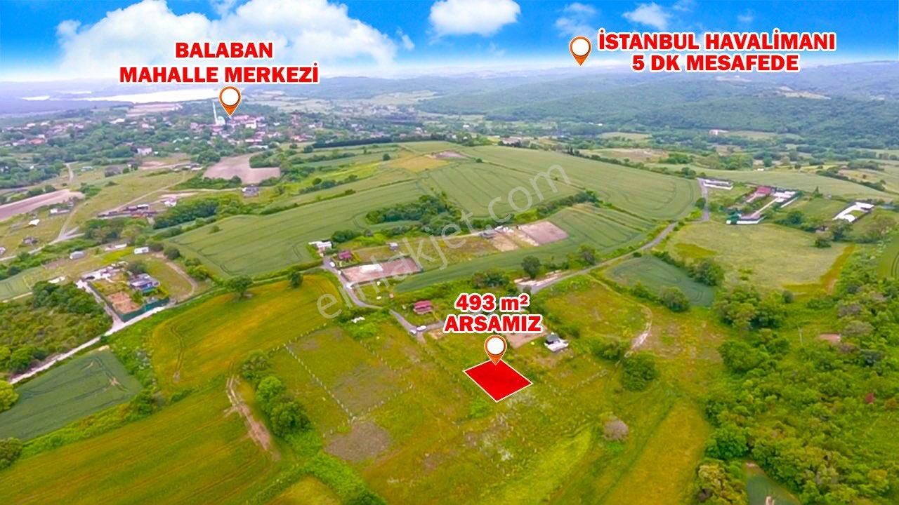 Arnavutköy Balaban'da Telle Çevrili, Yolu Mevcut 493 M2 Arsamız - Görsel 10