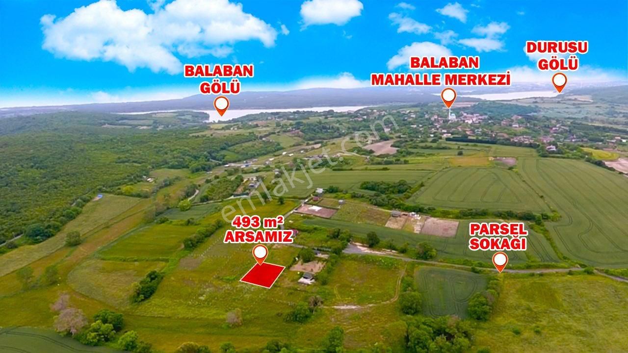 Arnavutköy Balaban'da Telle Çevrili, Yolu Mevcut 493 M2 Arsamız - Görsel 12
