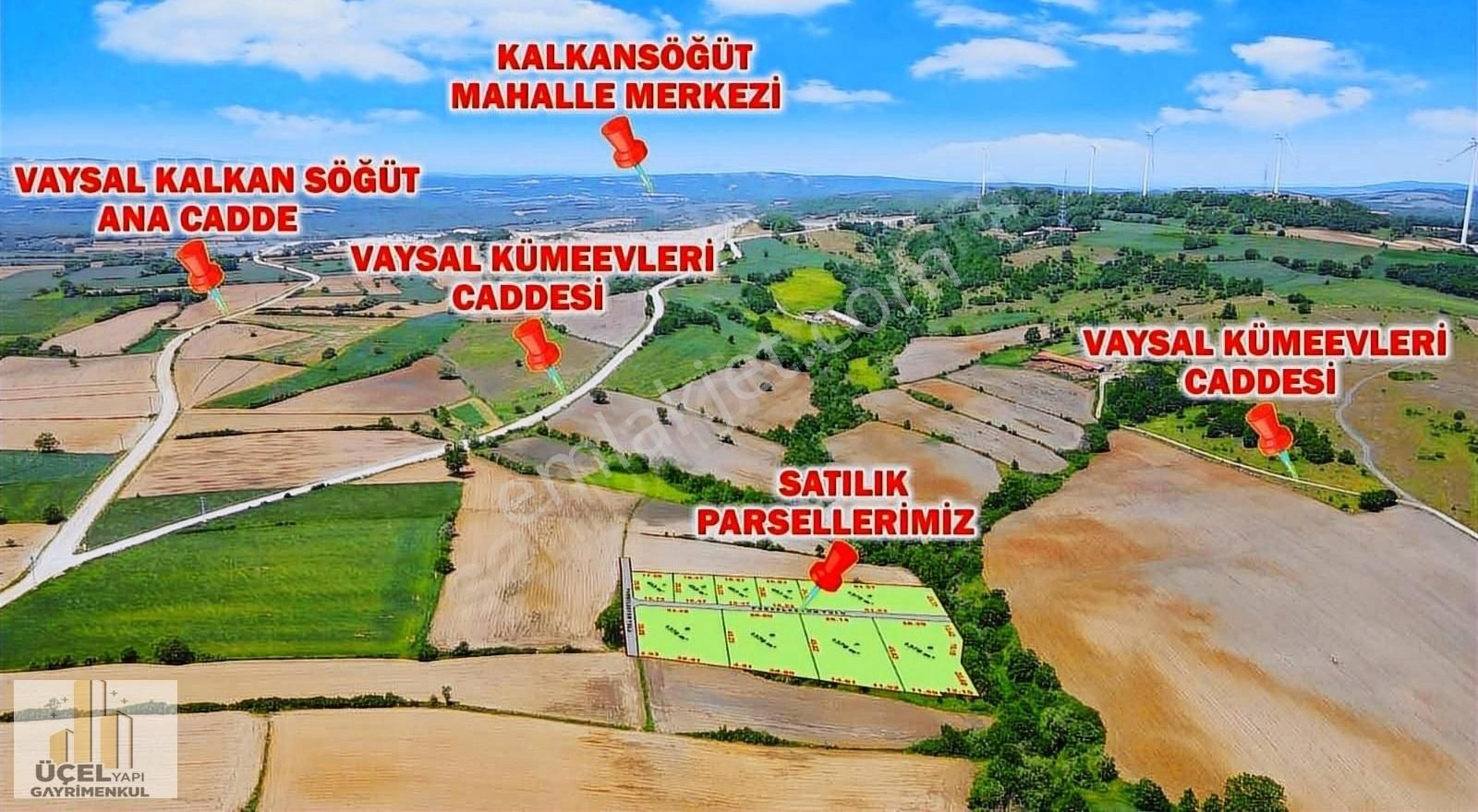 Lalapaşa Vaysal Köyü Satılık Tarla Edirne Lalapaşa Vaysal Mahallesinde Yatırımlık 1.376m2 Parseller