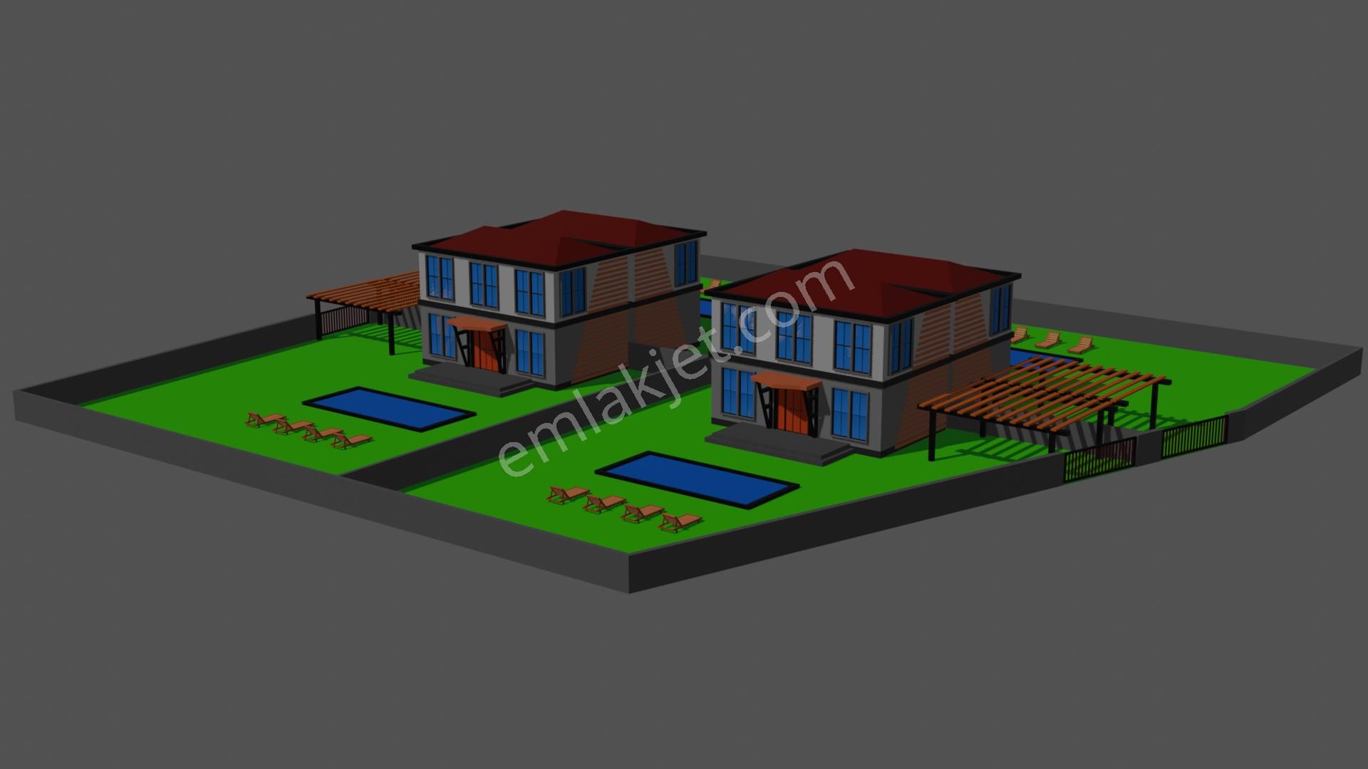 Satılık 4 Villa İmarlı 2300 M2 Arsa Muğla Ortaca - Görsel 2