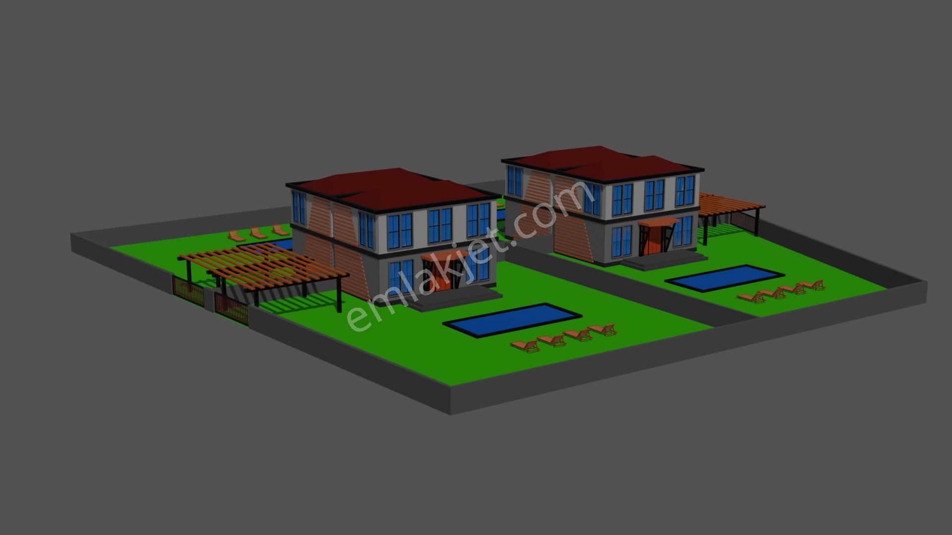 Satılık 4 Villa İmarlı 2300 M2 Arsa Muğla Ortaca - Görsel 7