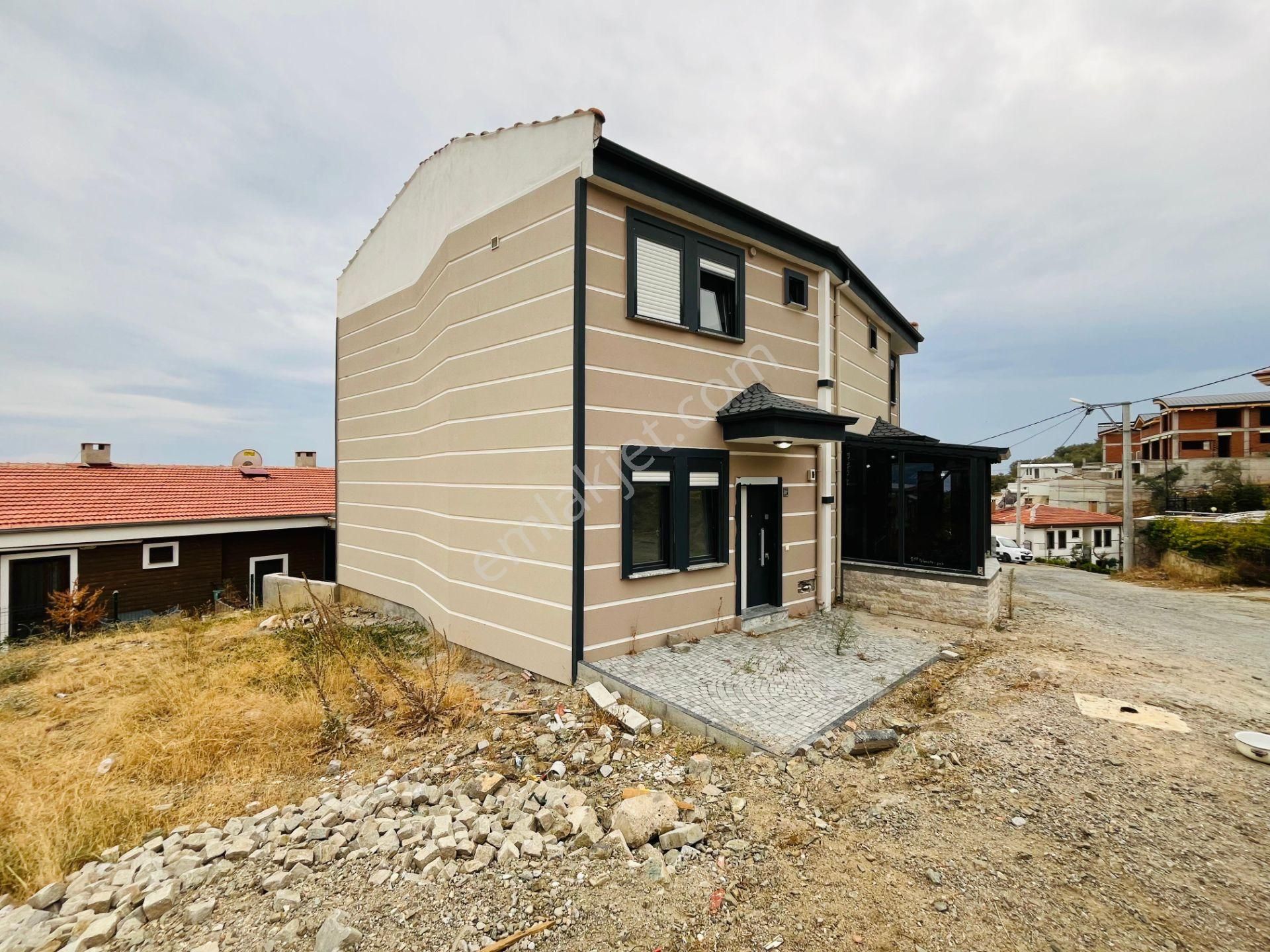 Altınoluk Daire Fiyatına Bahçeli Full Deniz Manzaralı Kazdağları Eteklerin De Sıfır 2+1 İkiz Villa - Görsel 35