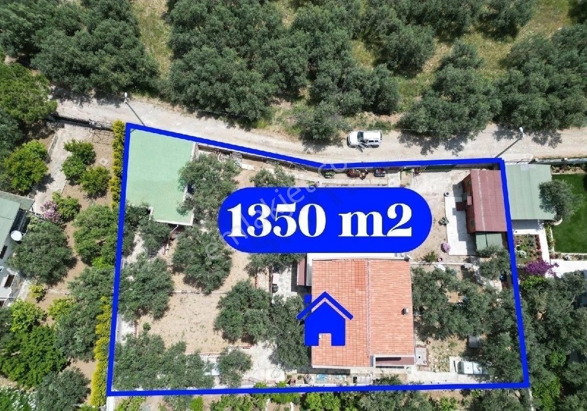 Balıkesir Edremit Satılık Çiftlik Altınoluk Kazdağı Eteği Narlı Bölgesinde Bağımsız 1350 M2 Arsa İçerisinde Emsalsiz Özel Çiftli Evi