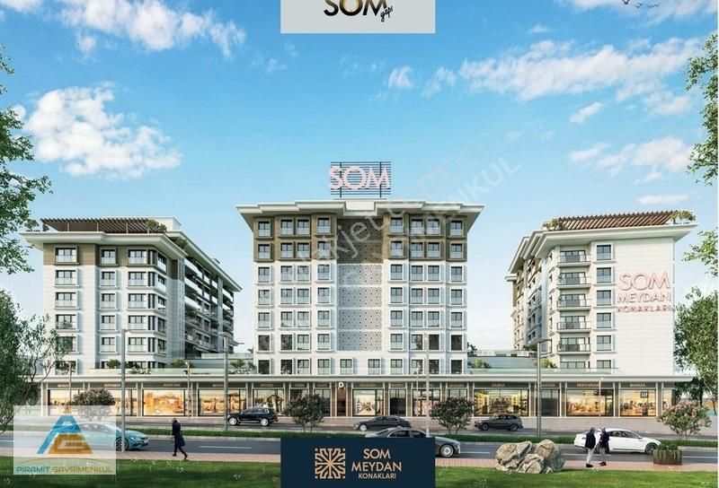 Başakşehir Kayabaşı Satılık Daire PİRAMİT EMLAK'TAN SOM MEYDAN KONAKLARINDA SATILIK 3+1 DAİRE