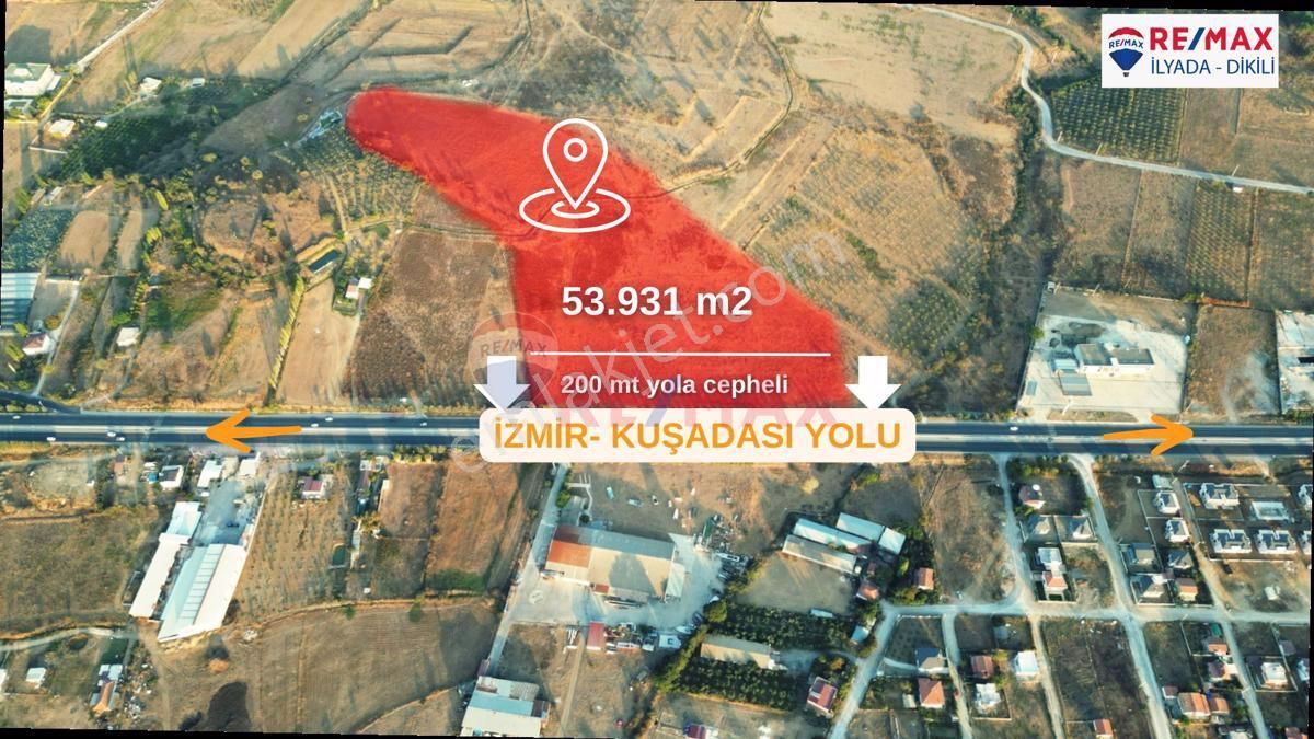 Seferihisar Ulamış Satılık Tarla Seferihisar Ulamış'da Muhteşem Konumda Yatırımlık 54 Dönüm Arazi