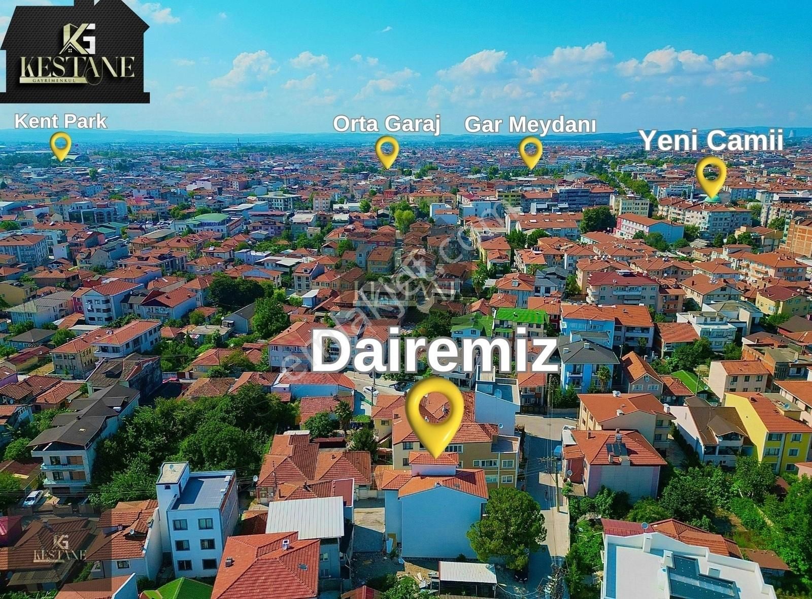 Adapazarı Akıncılar Satılık Daire Sıfır Daire |Çarşıya Yürüme Mesafesinde | 3. Katta Daire