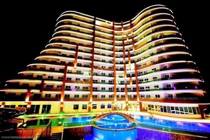 Alanya Mahmutlar Kiralık Daire  1174- MAHMUTLAR LUMOSTA 1+1 EŞYALI KİRALIK DAİRE 16,000 TL