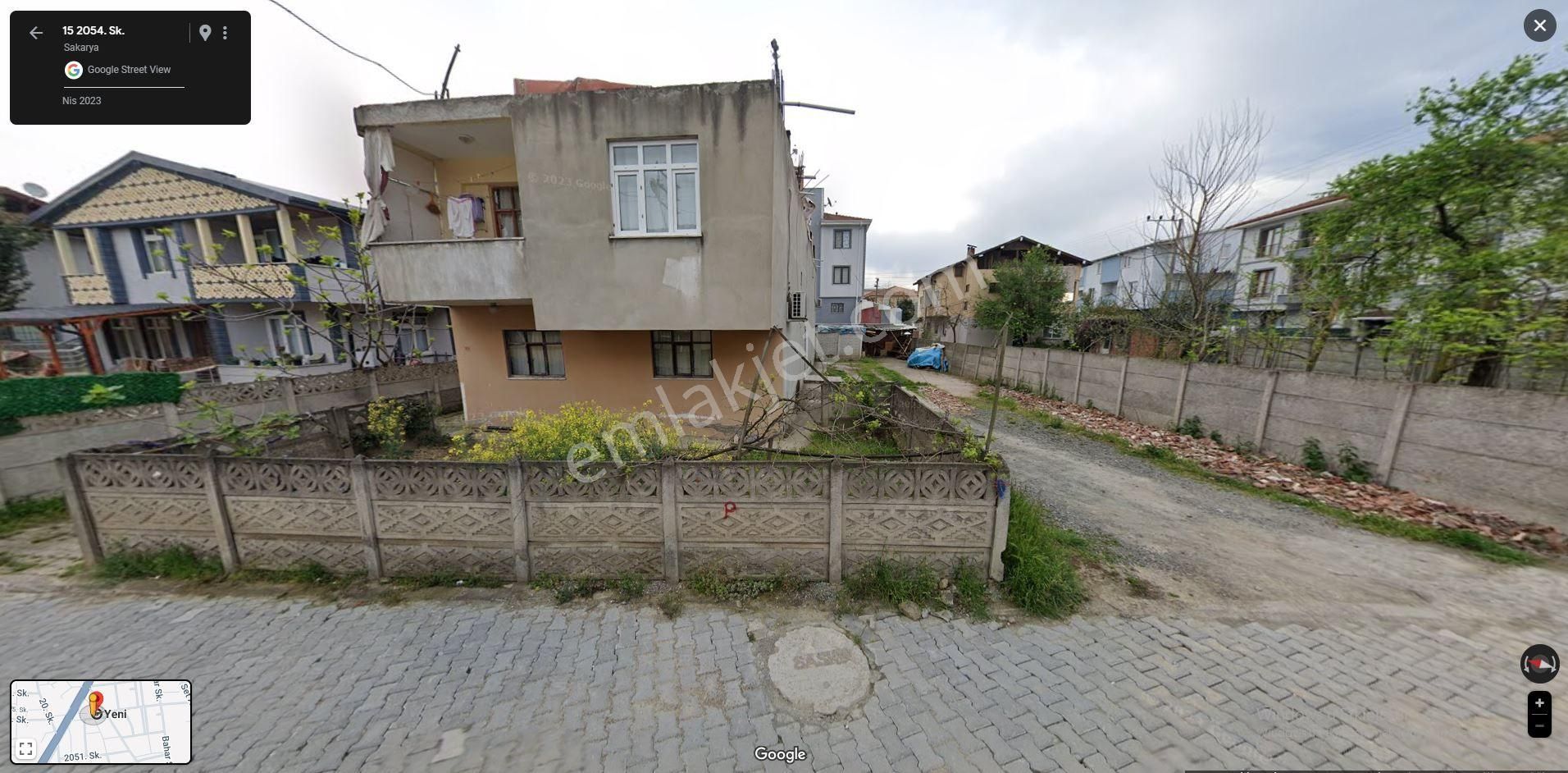 Erenler Yeni Satılık Müstakil Ev SAKARYA ERENLERDE 509 M² ARSA İÇİNDE 2 KATLI  SATILIK MÜSTAKİL EV