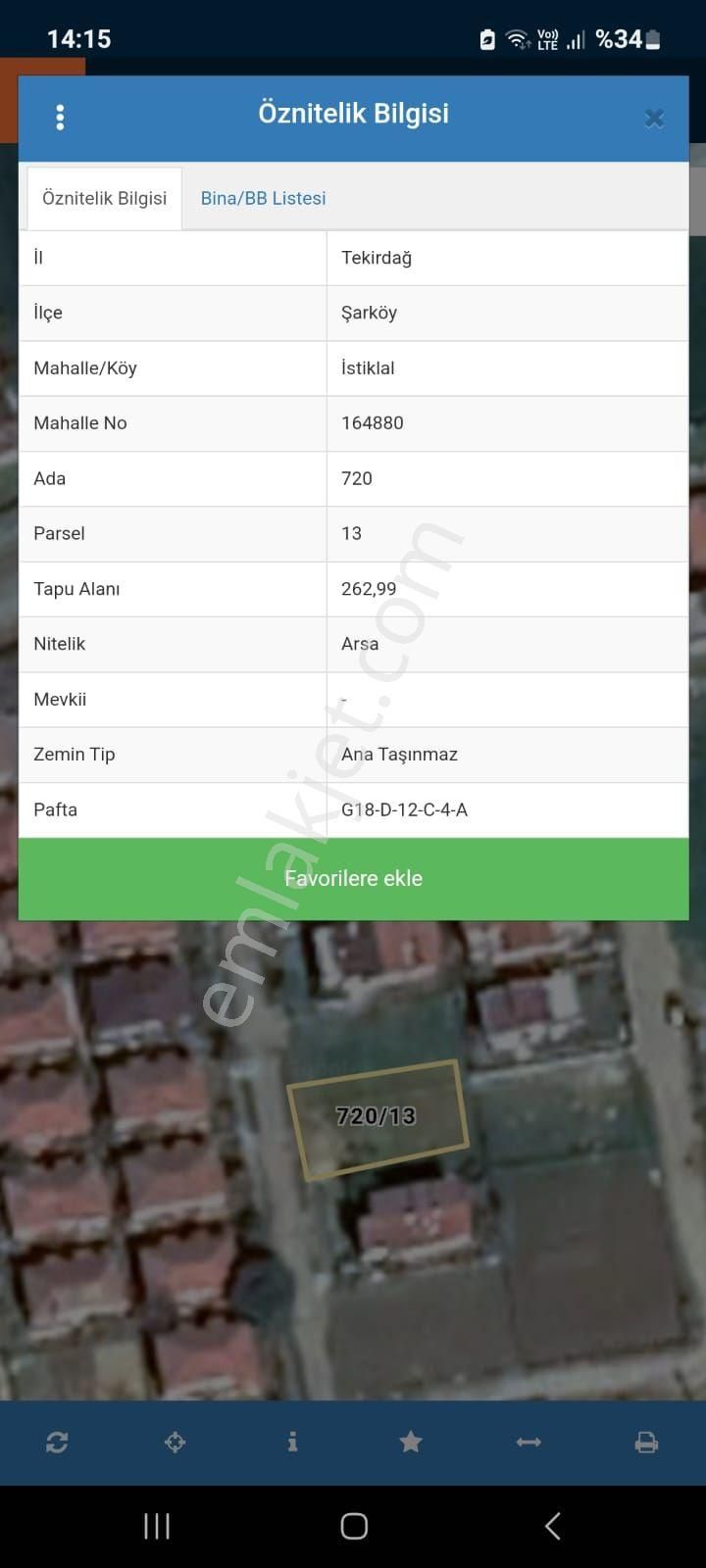 Şarköy'ün En Nezih Yerinin En Güzel Deniz Manzaralı Arsası - Görsel 4