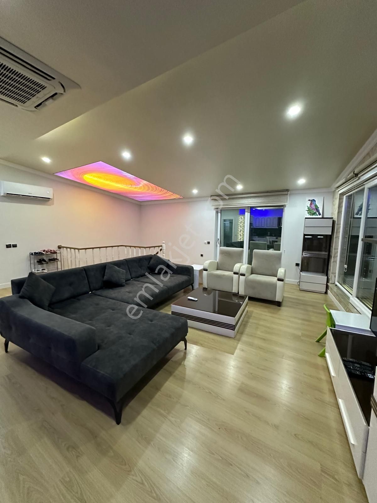 Antalya Konyaltı Melda Palas Sitesinde Ultra Lux 2+1 Eşyalı Daire - Görsel 17