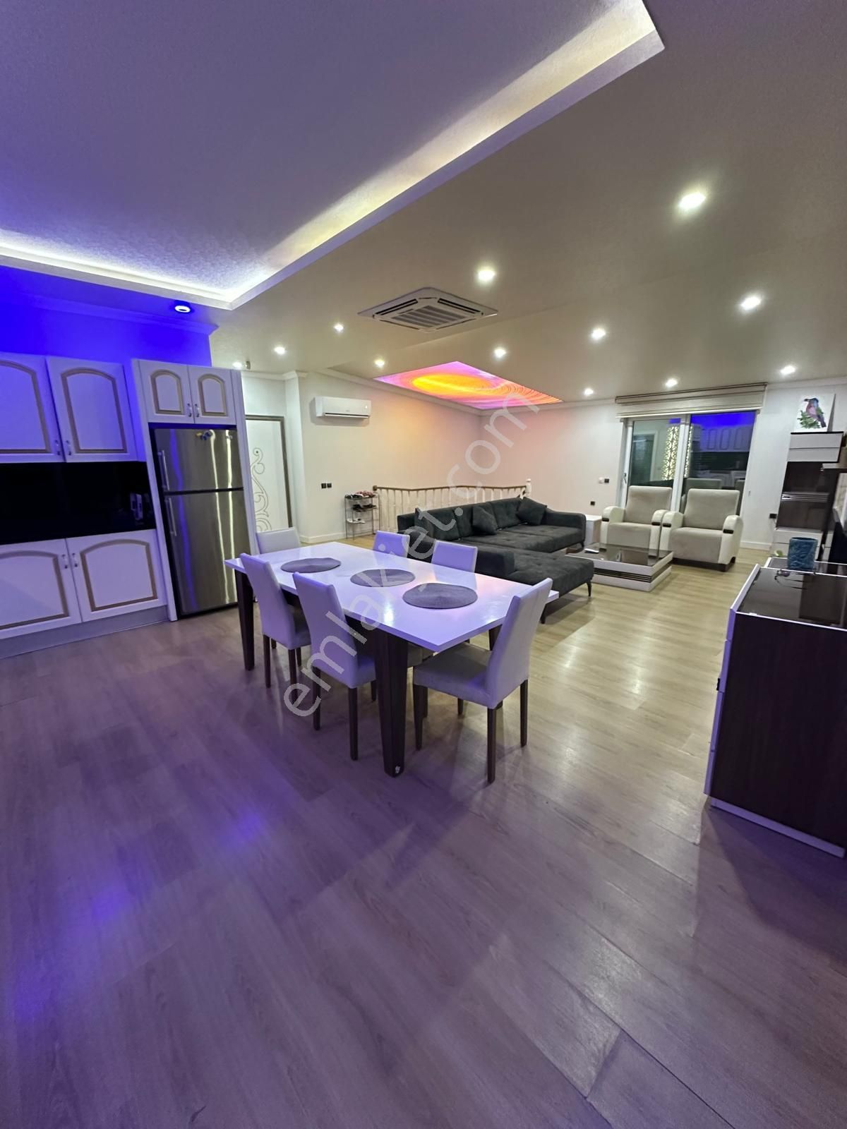 Antalya Konyaltı Melda Palas Sitesinde Ultra Lux 2+1 Eşyalı Daire - Görsel 4