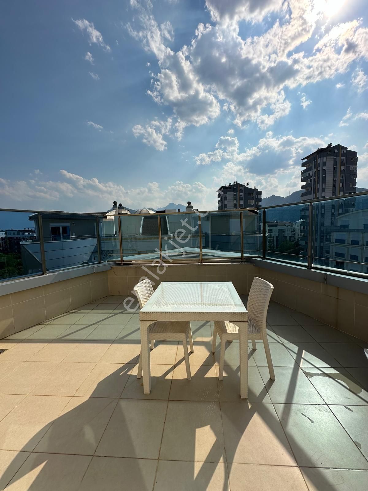 Antalya Konyaltı Melda Palas Sitesinde Ultra Lux 2+1 Eşyalı Daire - Görsel 15
